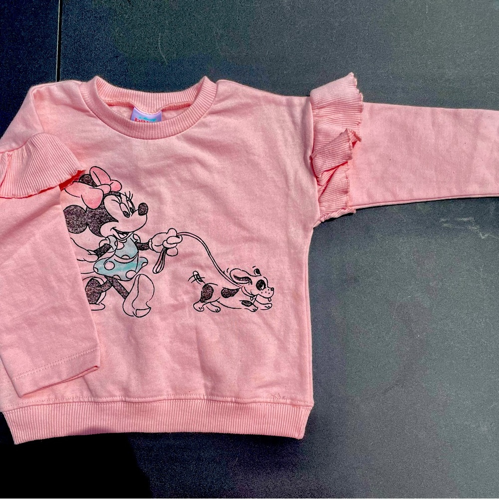 Minnie Mouse sweater 18M